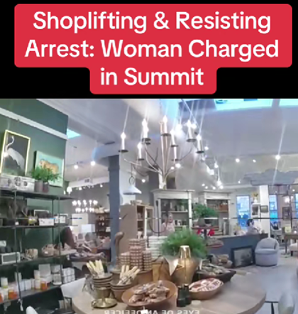 Shoplifting Gone Wrong: Woman Arrested After Struggle With Police Inside Summit Boutique (ywf)